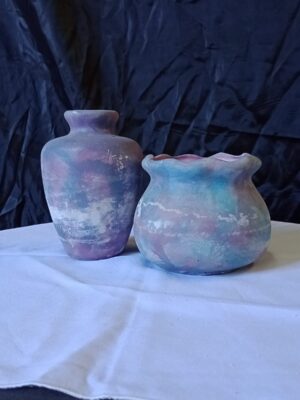 2 jarrones Jarrones floreros