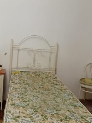 2 Camas de 1 Plaza Respaldo de hierro