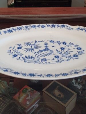 Plato BlueOnion JorgeAguaron Plato de porcelana