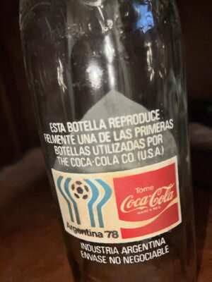 Botella conmemorativa CocaCola