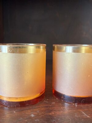 Vasos esmerilados